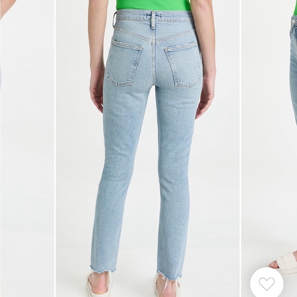 Agolde merrel mid rise jeans size 27 - Picture 6 of 8